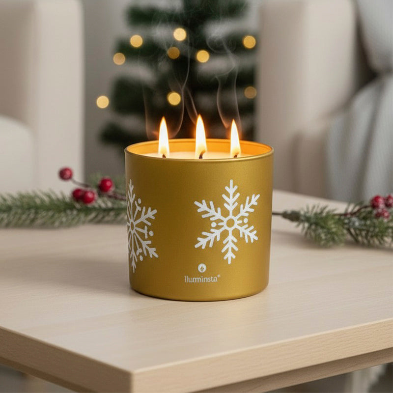 Vela en vaso 930 Navidad