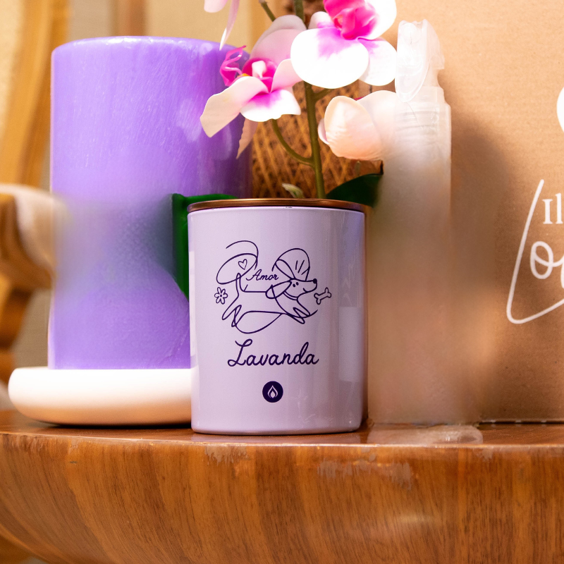 Vela Vaso 91 con Mensaje