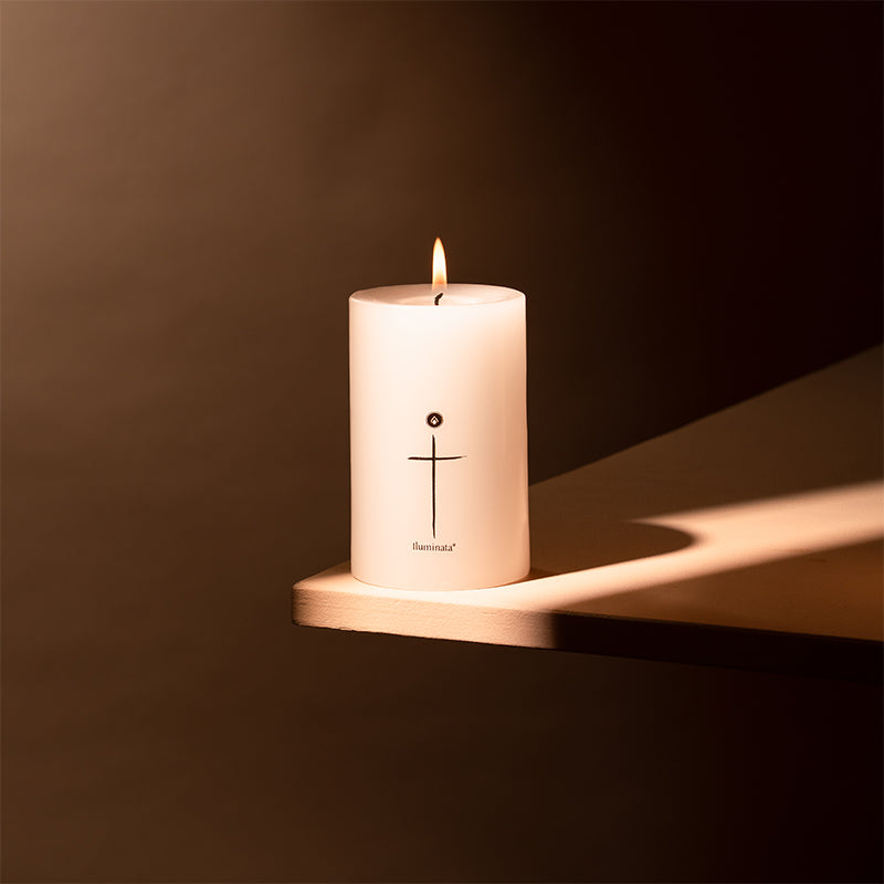 Vela Sándalo religiosa