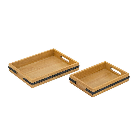 Bandeja decorativa madera
