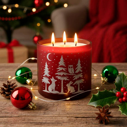 Vela en vaso 930 Navidad