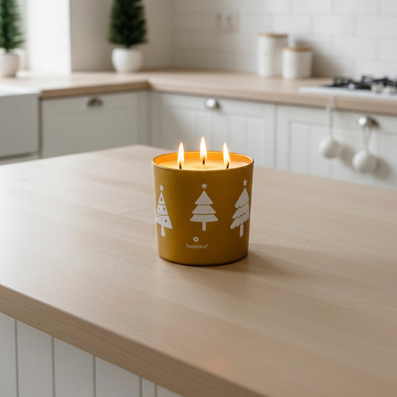 Vela en vaso 930 Navidad