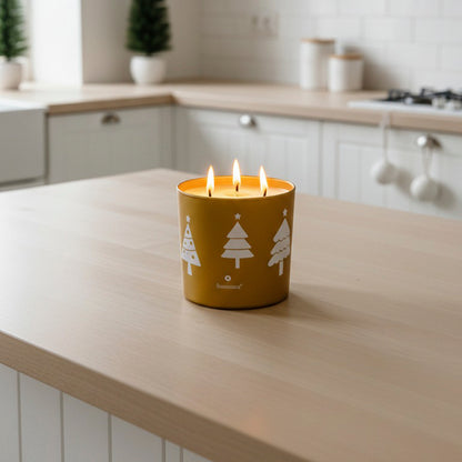 Vela en vaso 930 Navidad