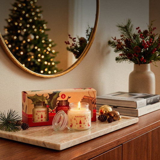 Kit vaso V56 x 3 und Navidad
