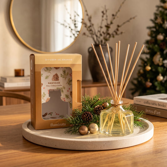 Reed diffuser octagonal Navidad Grande 250 ml