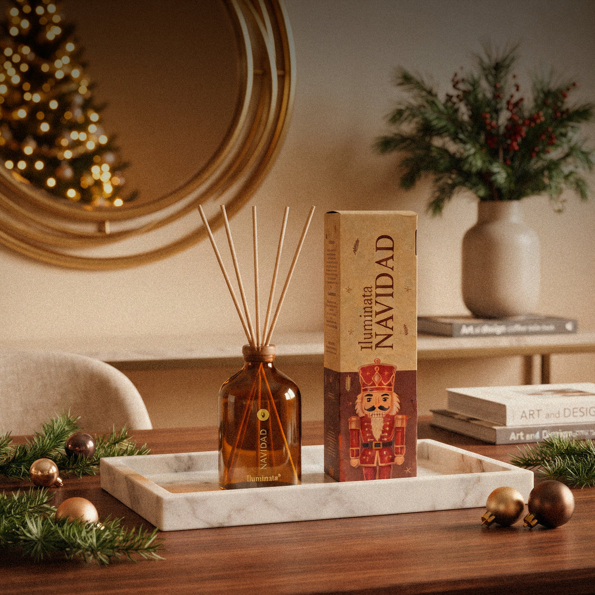 Reed diffuser Navidad