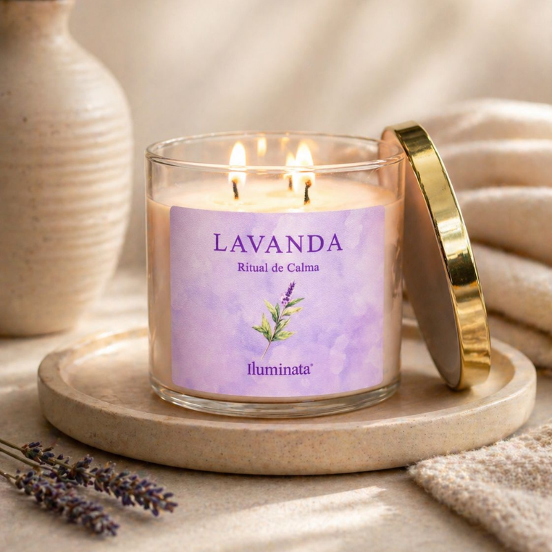 Vela Vaso 930 Lavanda