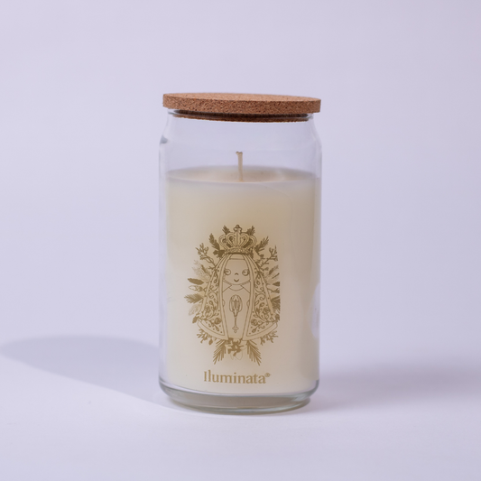 Vela Aromática Vaso Vidrio Sandalo