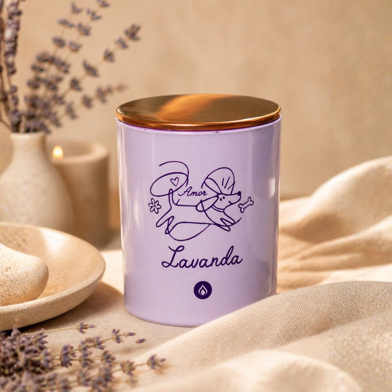 Vela Vaso 91 con Mensaje